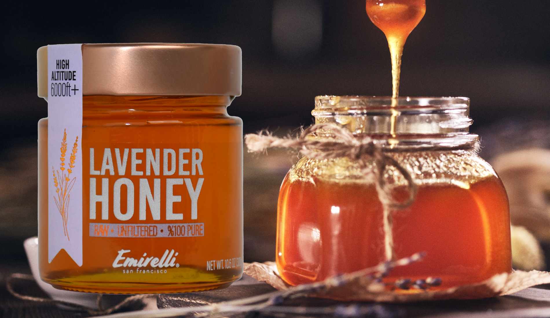 Discover the Relaxing Aroma and Taste of Emirelli's Lavender Honey