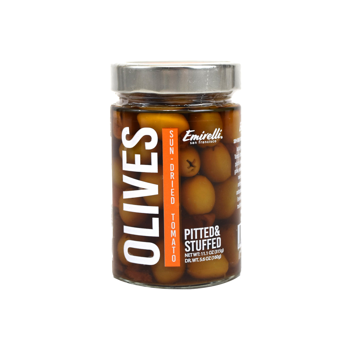 Sun-dried Tomato Stuffed Green Olives – Emirelli San Francisco
