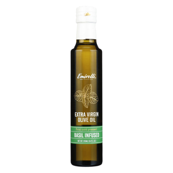 Basil Infused Extra Virgin Olive Oil – Emirelli San Francisco