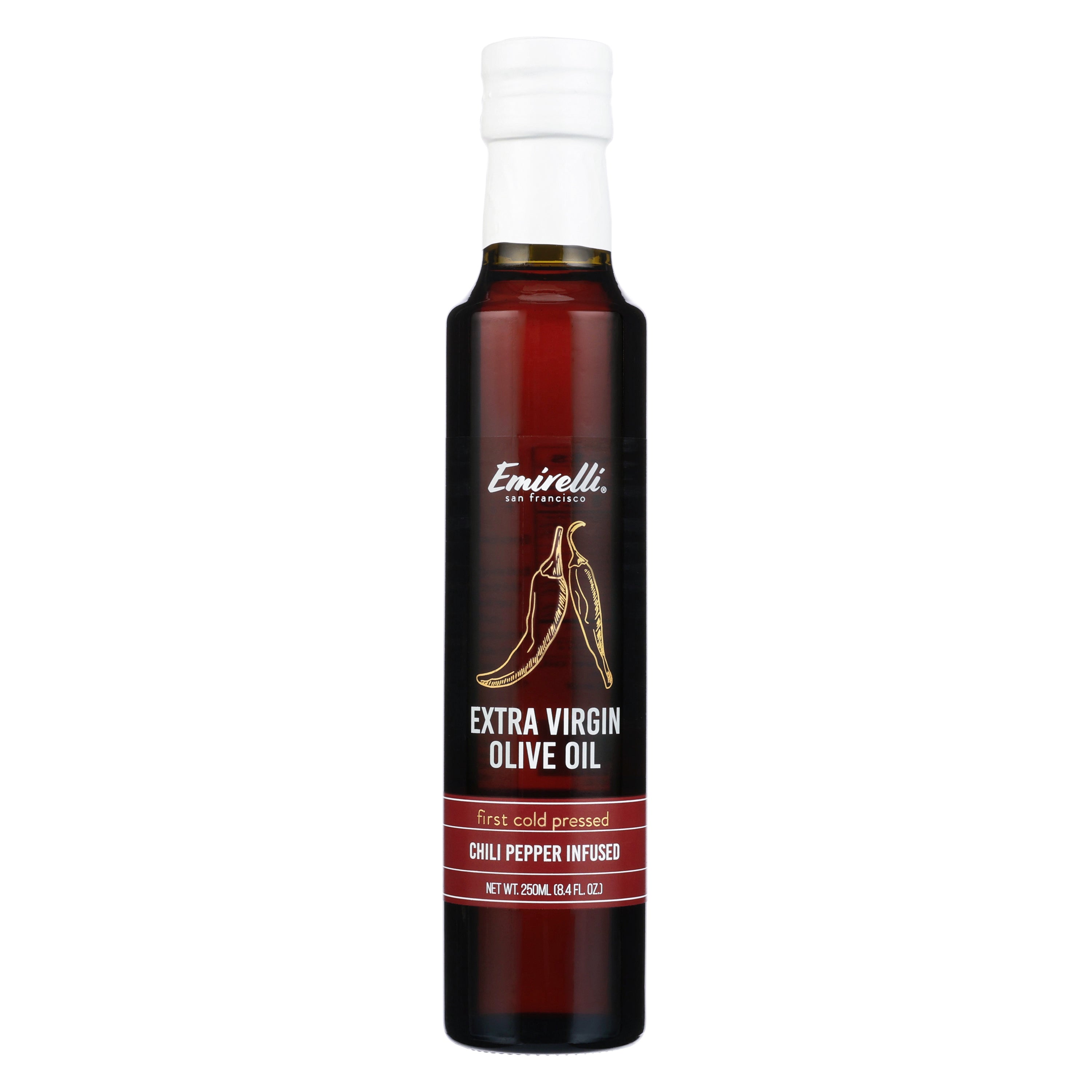 Chili Pepper Infused Extra Virgin Olive Oil – Emirelli San Francisco