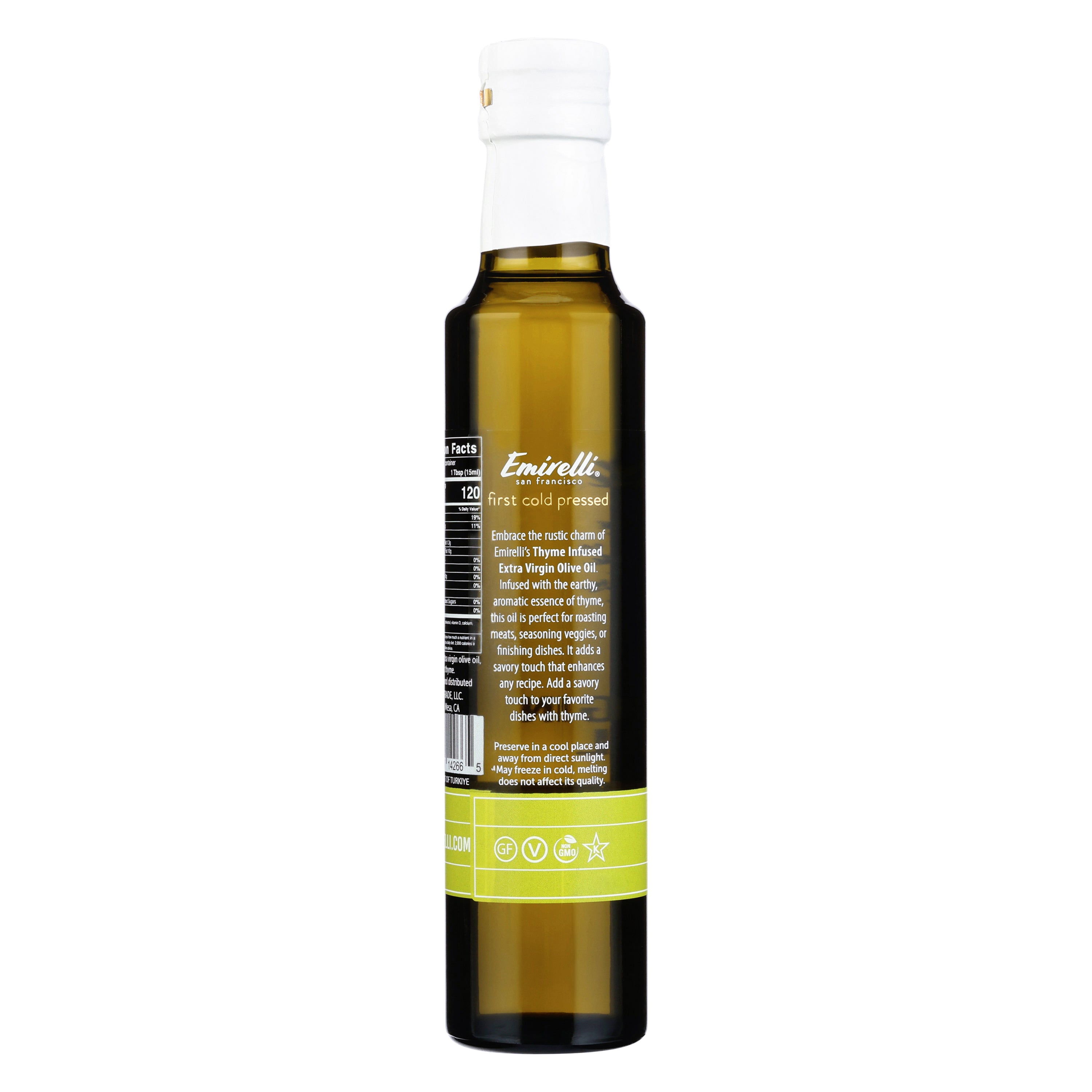 Thyme Infused Extra Virgin Olive Oil – Emirelli San Francisco
