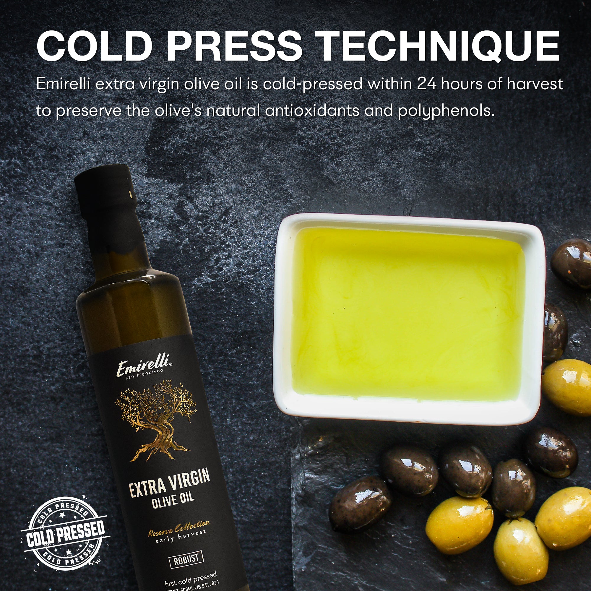 Emirelli Extra Virgin Olive Oil -  Robust